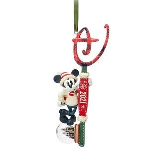 Mickey Mouse Key Christmas Hanging Ornament 2021